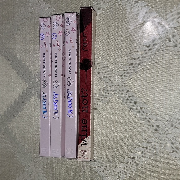 Colourpop Other - BUNDLE OF BFF LIQUID EYELINER BUNDLE (4)